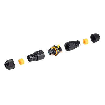 Кабельный коннектор PCC-I3-F 3x2.5 24A IP68 JAZZWAY